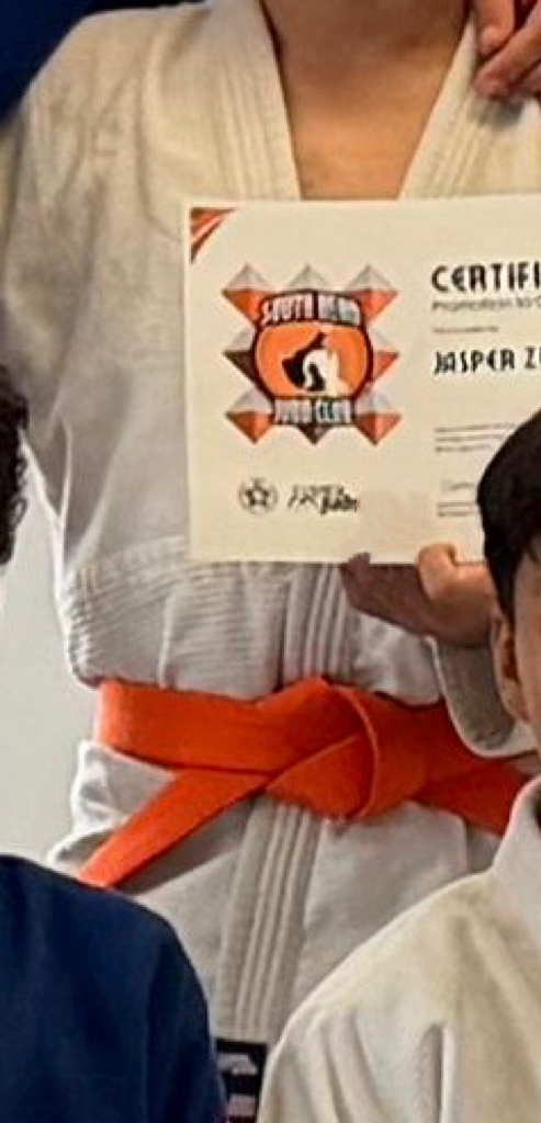 Xinye practicing judo